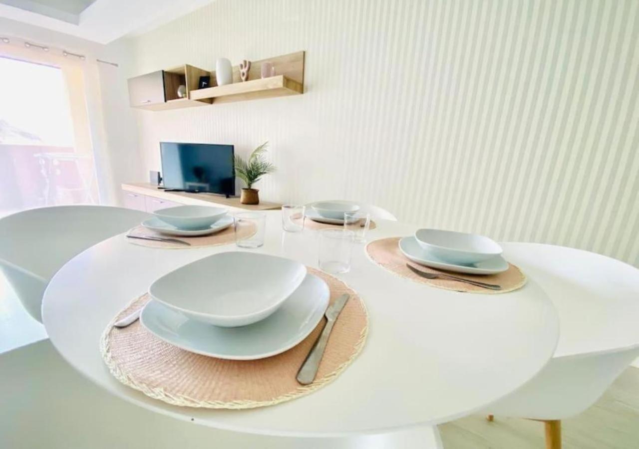 Enjoy Sunsets At Fully Equipped 2Br Oceanside View By Aqua Vista Tenerife Costa Adeje  Eksteriør bilde